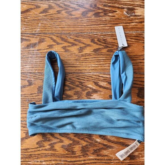 NWT VITAMIN A Venus Bio Rib Bikini Top sz XS - Picture 3 of 6